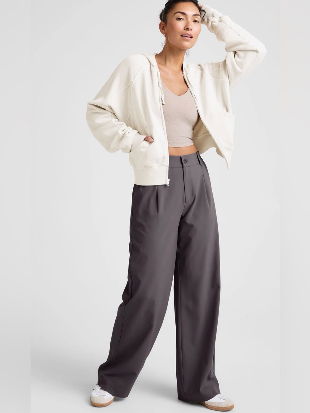 Beyond Yoga Status Wide Leg Trouser 31"